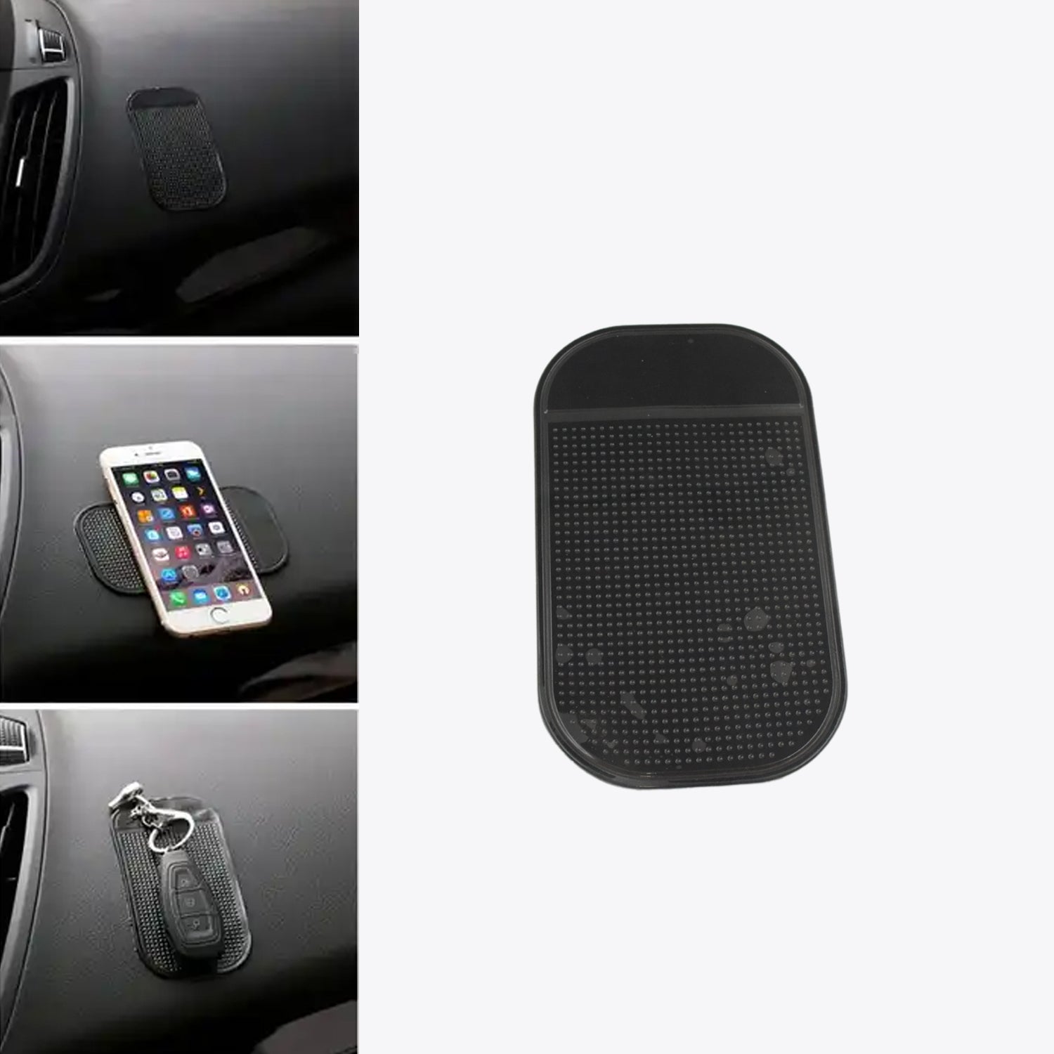 4303 Car Non-Slip Mat Car Holder, Non-Slip Mat Anti-Slip Car Gel Pads Adhesive Mat Non-Slip Mat Car Dashboard for Other Equipment such as Mobile Phones Keys Glasses (1 Pc) 4303 Car Non-Slip Mat Car Holder, Non-Slip Mat Anti-Slip Car Gel Pads Adhesive Mat Non-Slip Mat Car Dashboard for Other Equipment such as Mobile Phones Keys Glasses (1 Pc)